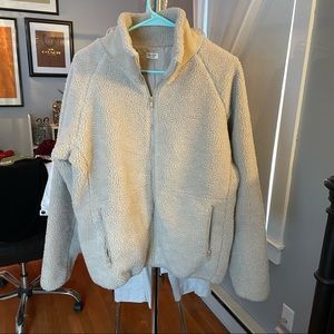 FINAL PRICE John Galt oversized teddy jacket